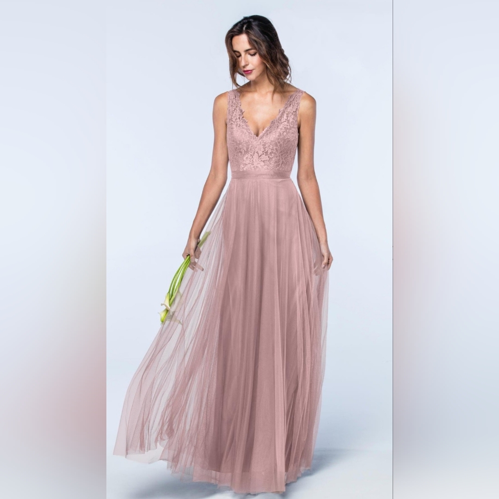 Watters 2600 Desiree Lace Bridesmaid Dress, NWT